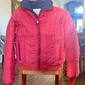 Red Vintage Ski Jacket